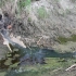 На ул.Медниеку в водосточную канаву выведена труба диаметром 30 см, по которой спускаются грязные воды канализации