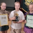 Представители Елгавской 5-й средней школы на церемонии награждения в прошлом учебном году